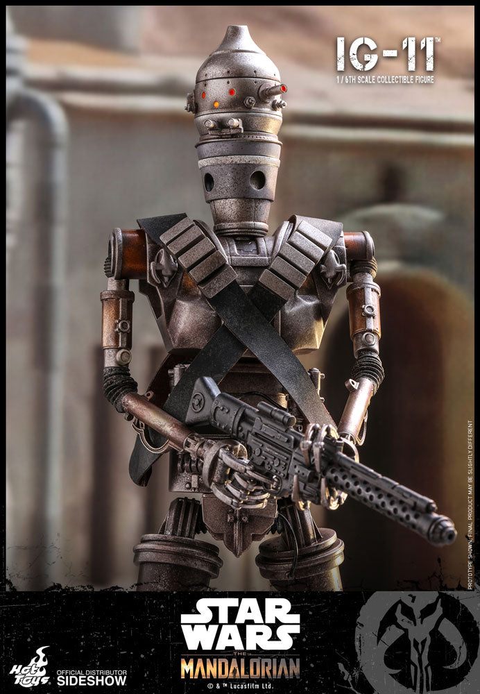 Hot Toys 1:6 Scale Star Wars Mandalorian IG-11 Detailed Collectible Figure