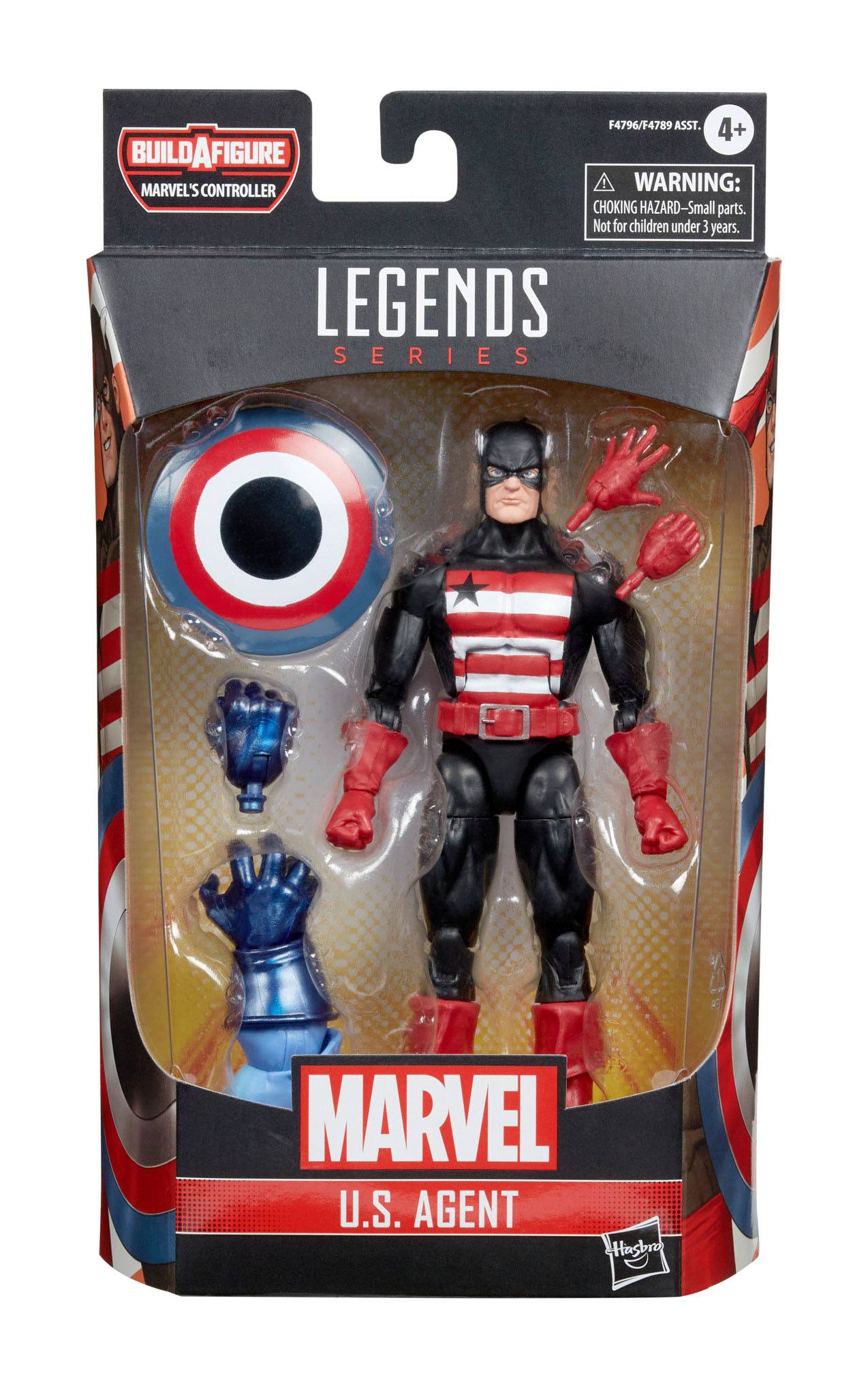 Marvel Legends Action Figure - Classic Comics U.S. Agent (Controller Build - A - Figure Component)