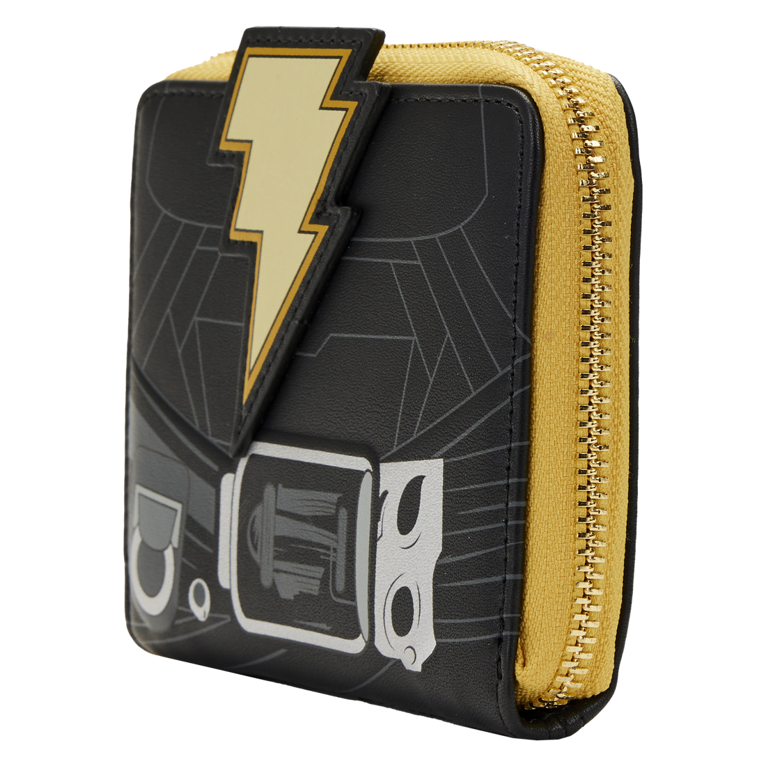 Loungefly DC Comics Black Adam Electric Cosplay Zip - Around Shining Wallet