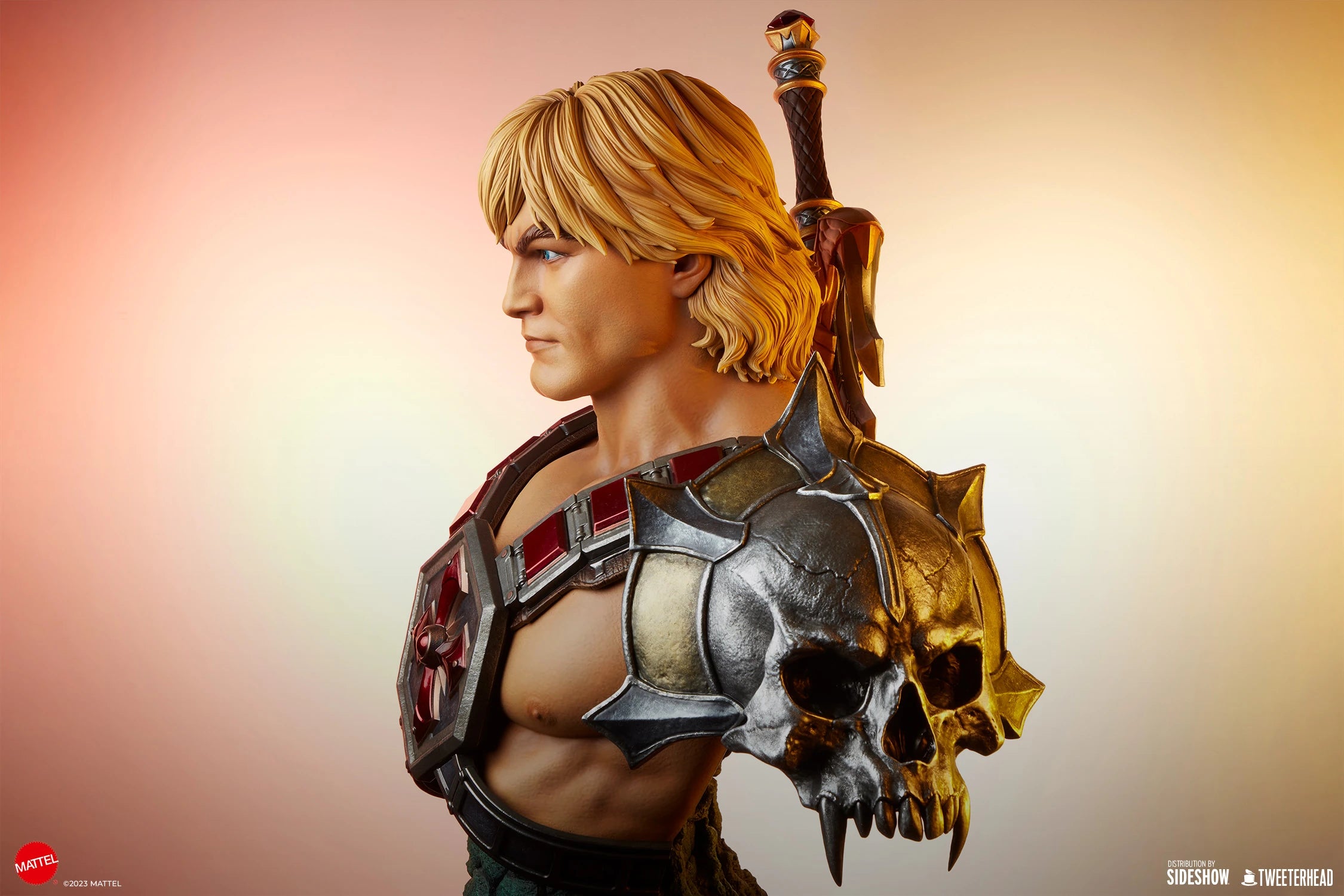 Limited Edition of 500 - Masters of the Universe Legends He-Man Life-Size Statue Bust