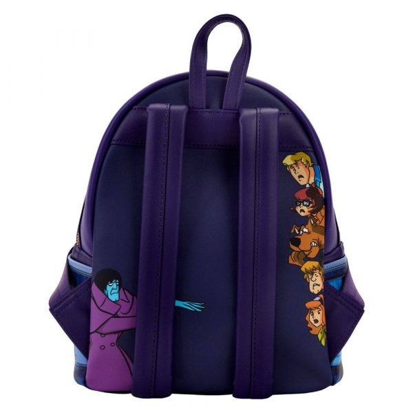 Loungefly Scooby Doo Glow-in-the-Dark Monster Chase Adjustable Mini Backpack