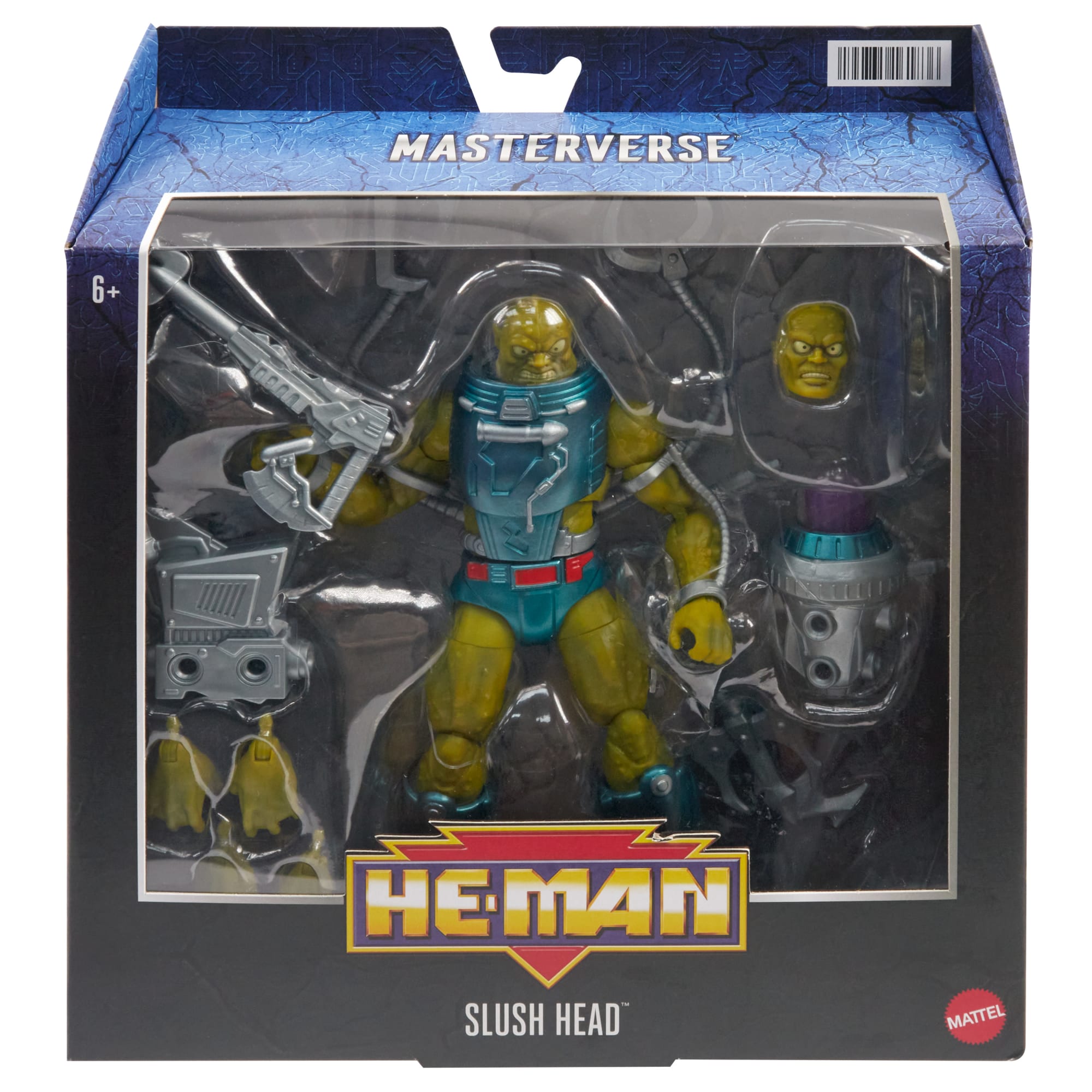 Deluxe 7.2 - inch Masters of the Universe Masterverse Slush Head Action Figure