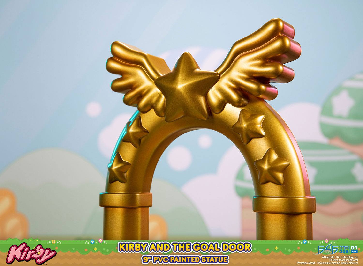 First4Figures Highly Detailed Kirby and the Goal Door PVC Collectible Figure