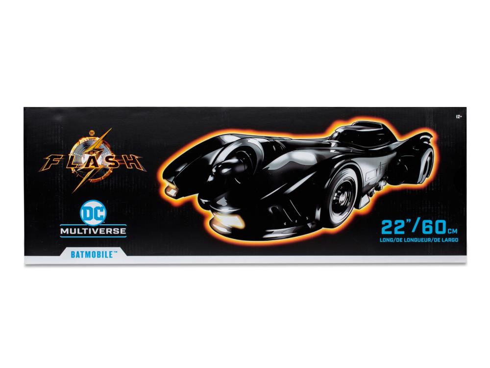 McFarlane DC Multiverse: Highly Detailed The Flash Movie Michael Keaton Batmobile