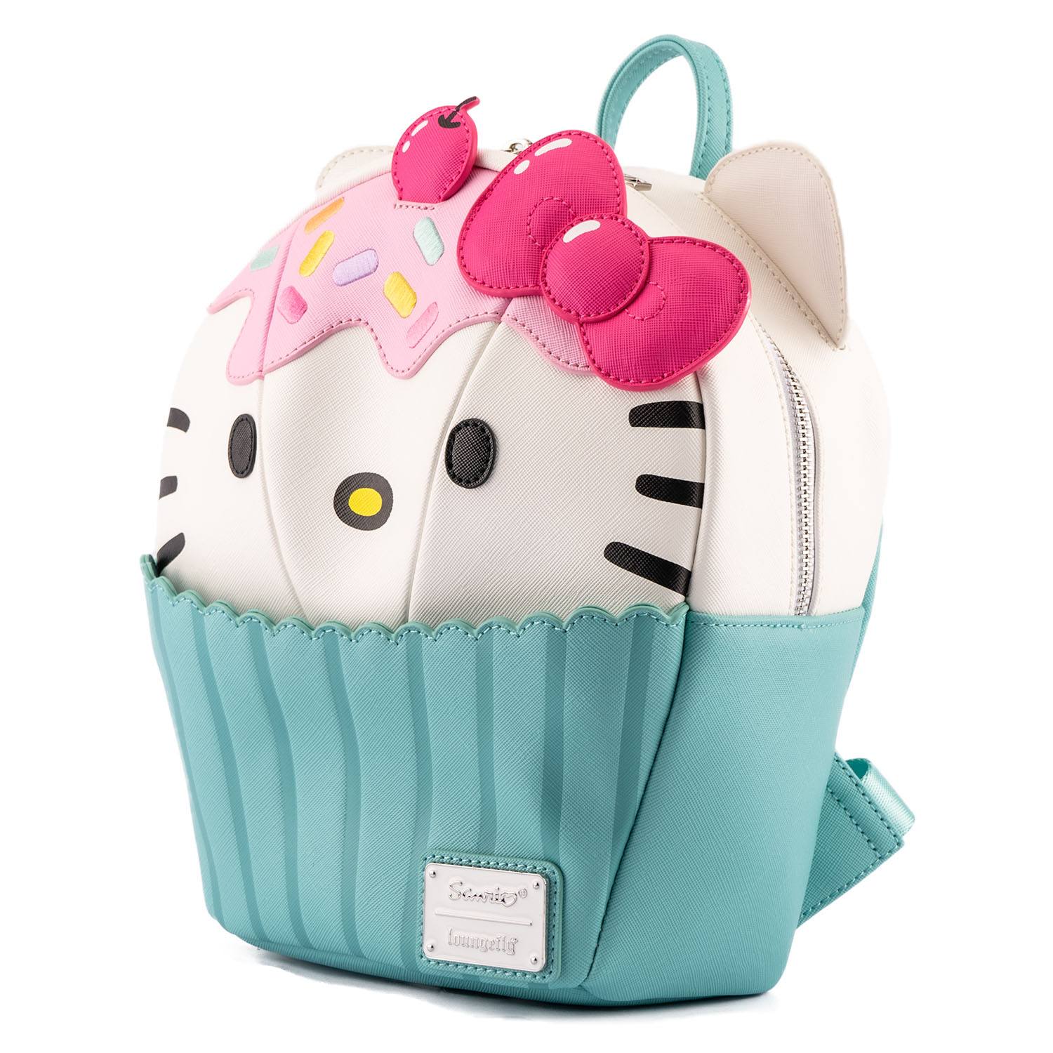 Loungefly Vegan Leather Sanrio Hello Kitty Cupcake Mini Backpack