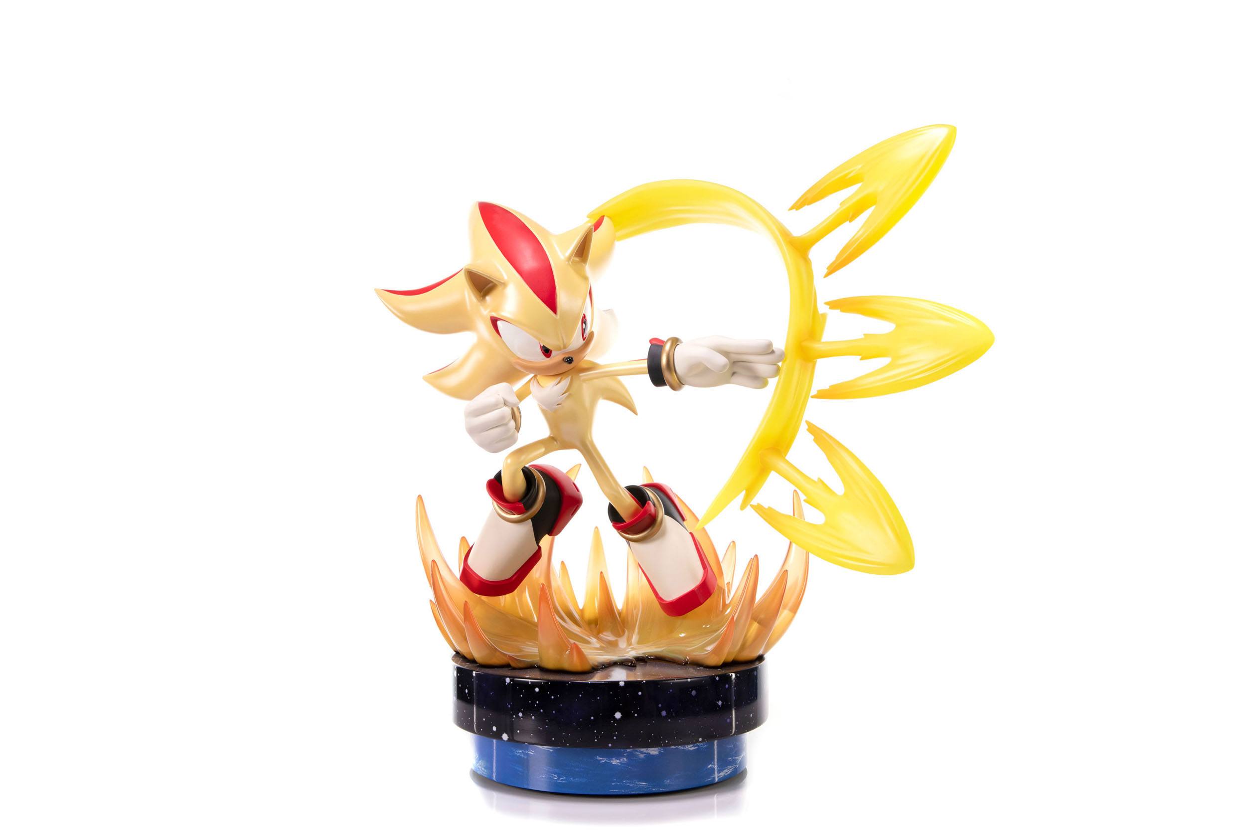 First4Figures Collectible Sonic The Hedgehog Super Shadow Resin Statue
