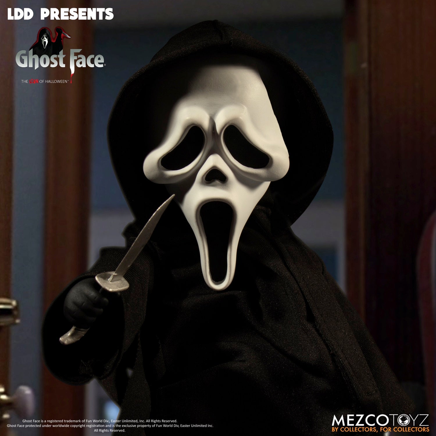Living Dead Dolls' Scream - Inspired Ghost Face Collectible