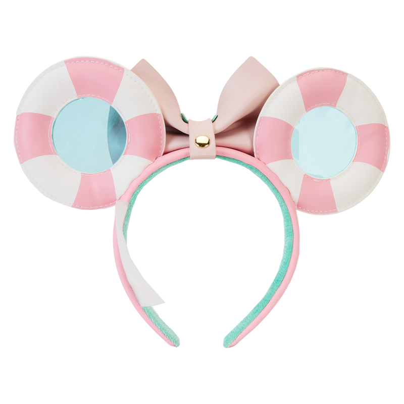 Loungefly Minnie Mouse Vacation-inspired Detachable Bow Ear Headband
