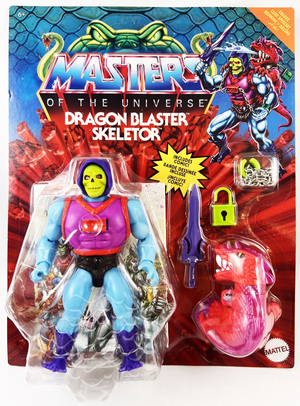 Masters of the Universe Origins Dragon Blaster Skeletor Collectible Action Figure