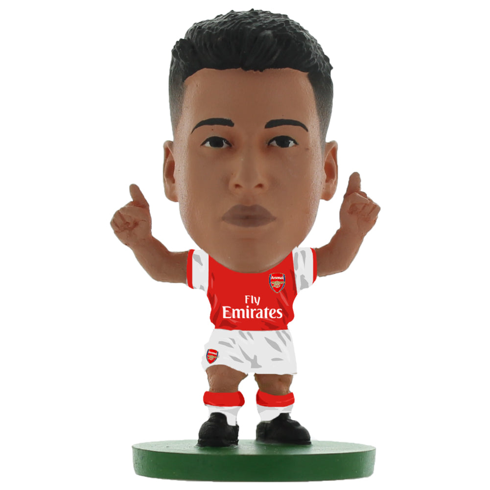 Collectible Gabriel Martinelli Figure in Arsenal FC Classic Home Kit