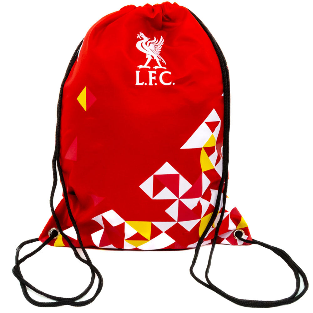 Liverpool Football Club Particle Design Polyester Gym Bag for Sports