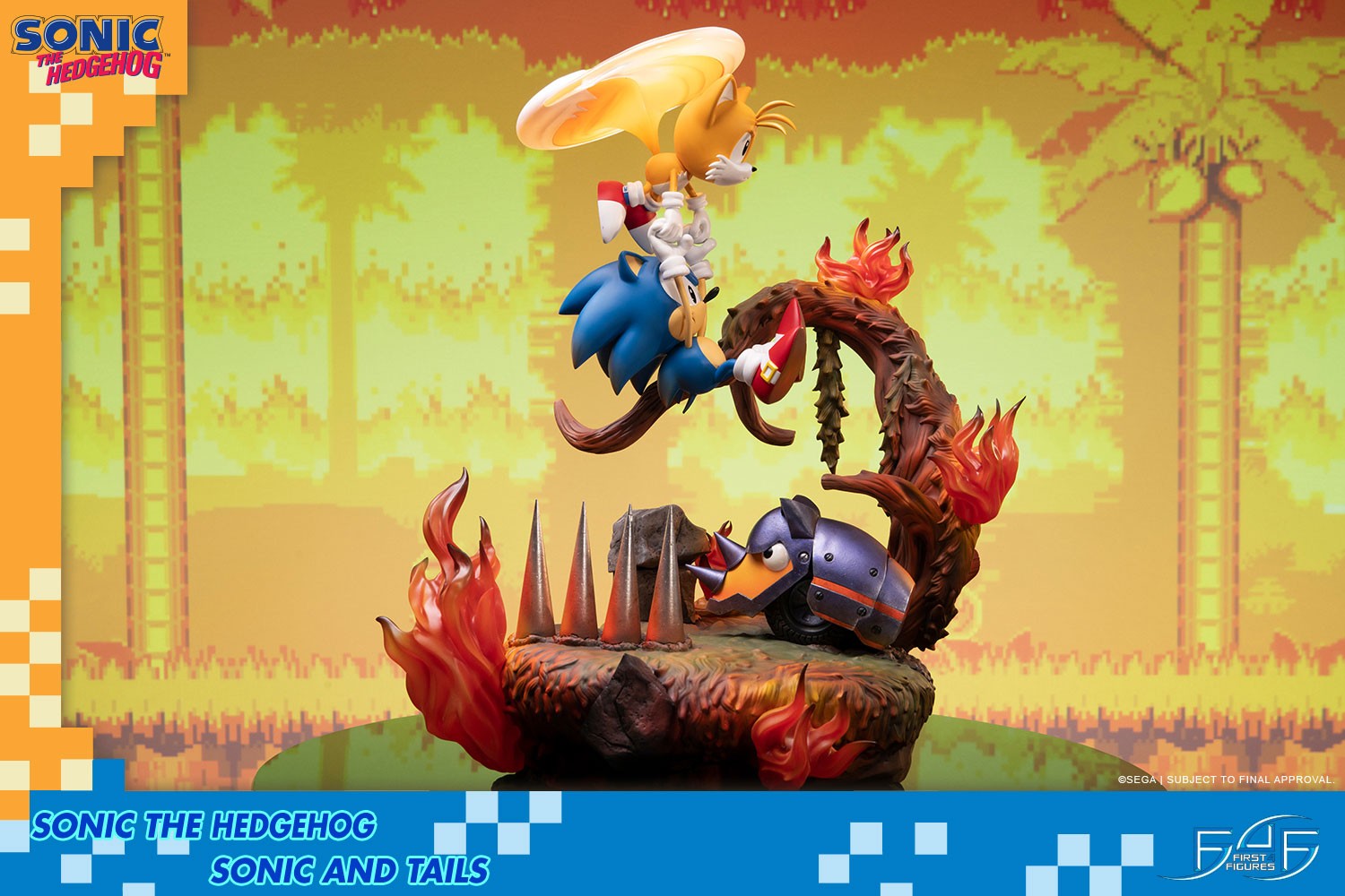 First4Figures Sonic & Tails Statue - Highly Detailed Collectible