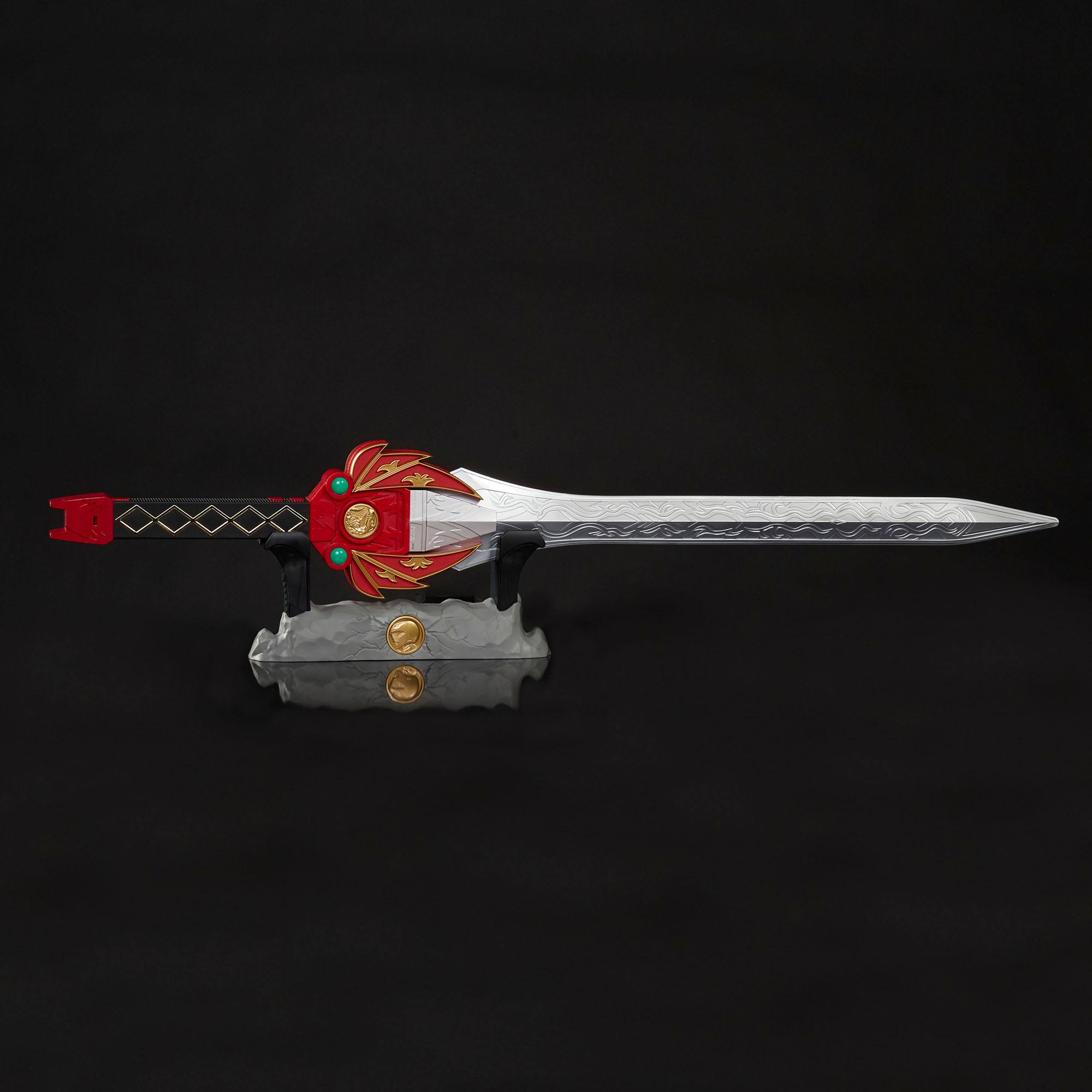 Hasbro Premium Role - play Replica of the Mighty Morphin Red Ranger Power Sword from the Lightning Collection of Power Rangers