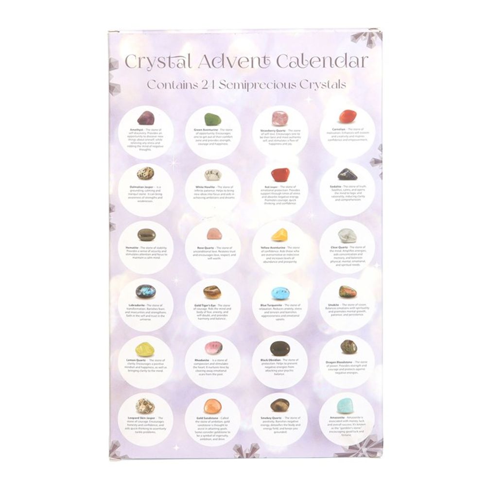 Mystical Gemstone Crystal Advent Calendar for Christmas Countdown