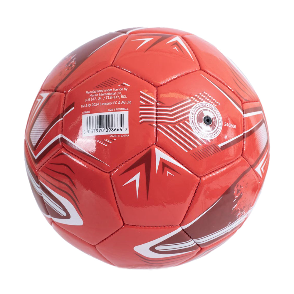 Liverpool Football Club Turbine Design Skill Practice PVC Football