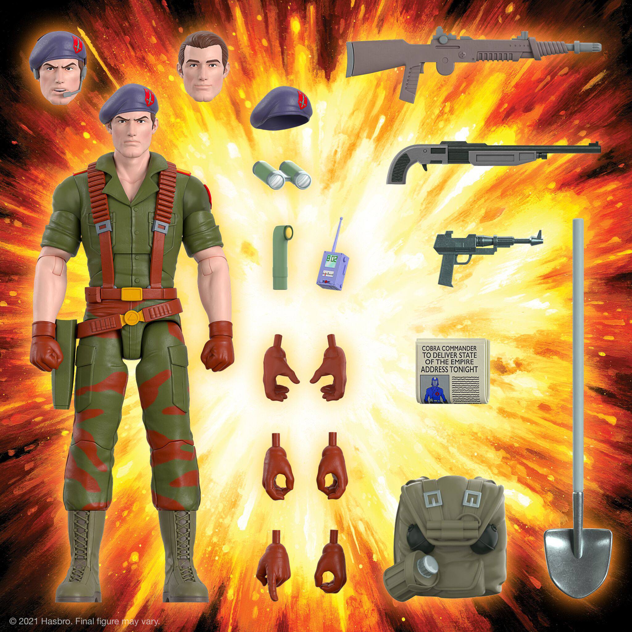 Super 7 Ultimates! G.I. Joe Flint 7 - Inch Action Figure for Collectors