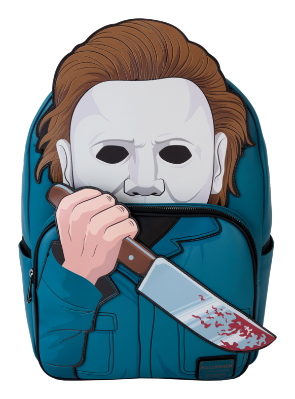 Loungefly Full-Size Michael Myers Halloween Cosplay Backpack with Glow Feature