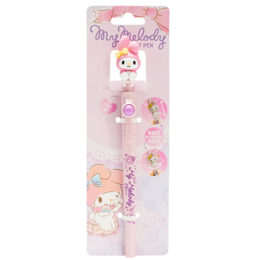 Sanrio Hello Kitty & Friends Playful My Melody Interchangeable Fidget Roller Ball Pen