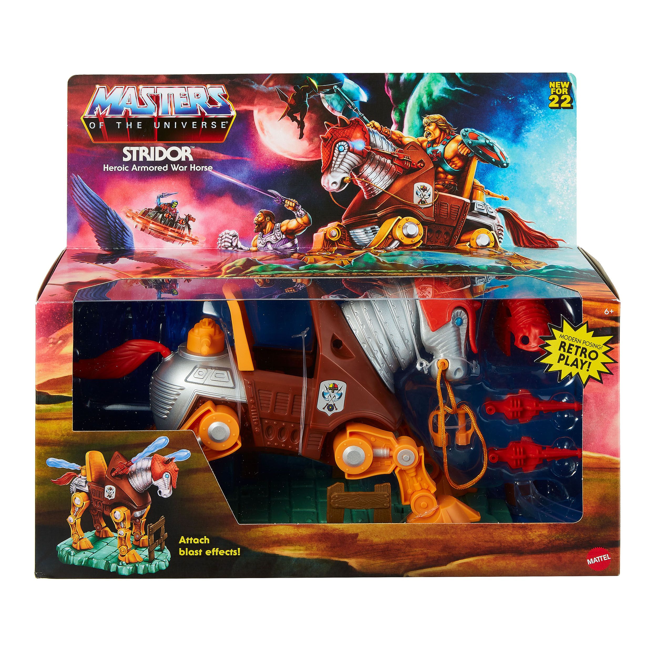 Highly Detailed Masters Of the Universe Origins Stridor Action Figure Toy for Collectors and Fans