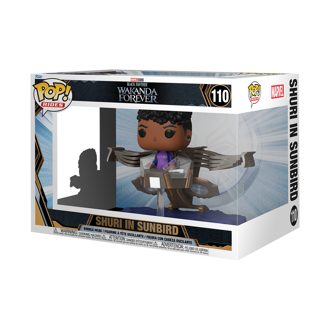 Marvel Black Panther: Wakanda Forever - Shuri on Sun Bird Funko Pop! Vinyl Ride Collectible