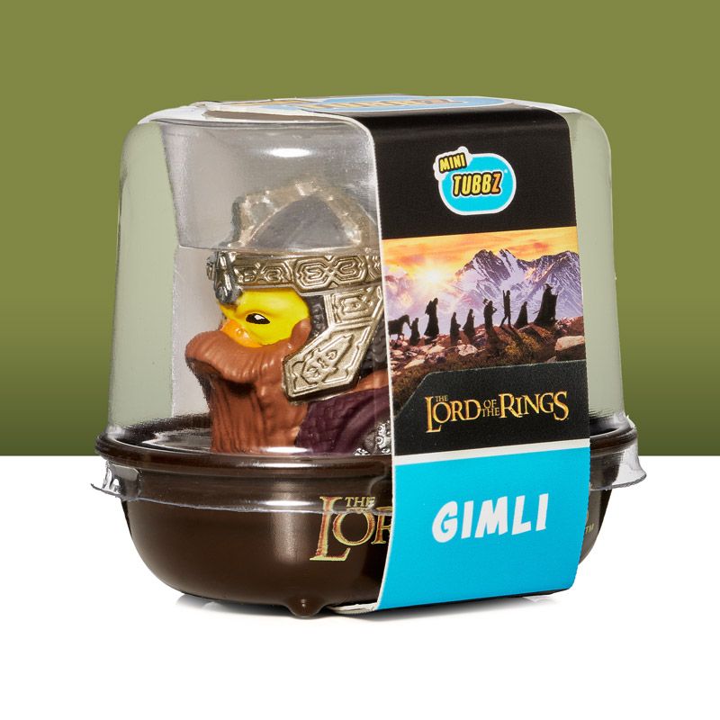 Miniature Lord of the Rings Tubbz - Cosplaying Duck Gimli Collectible