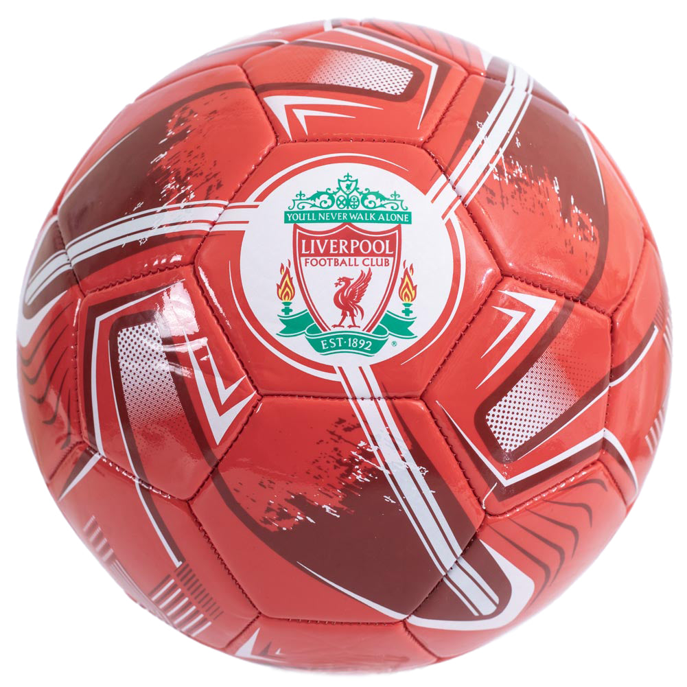 Liverpool FC PVC Turbine Design Red and White Everyday Football