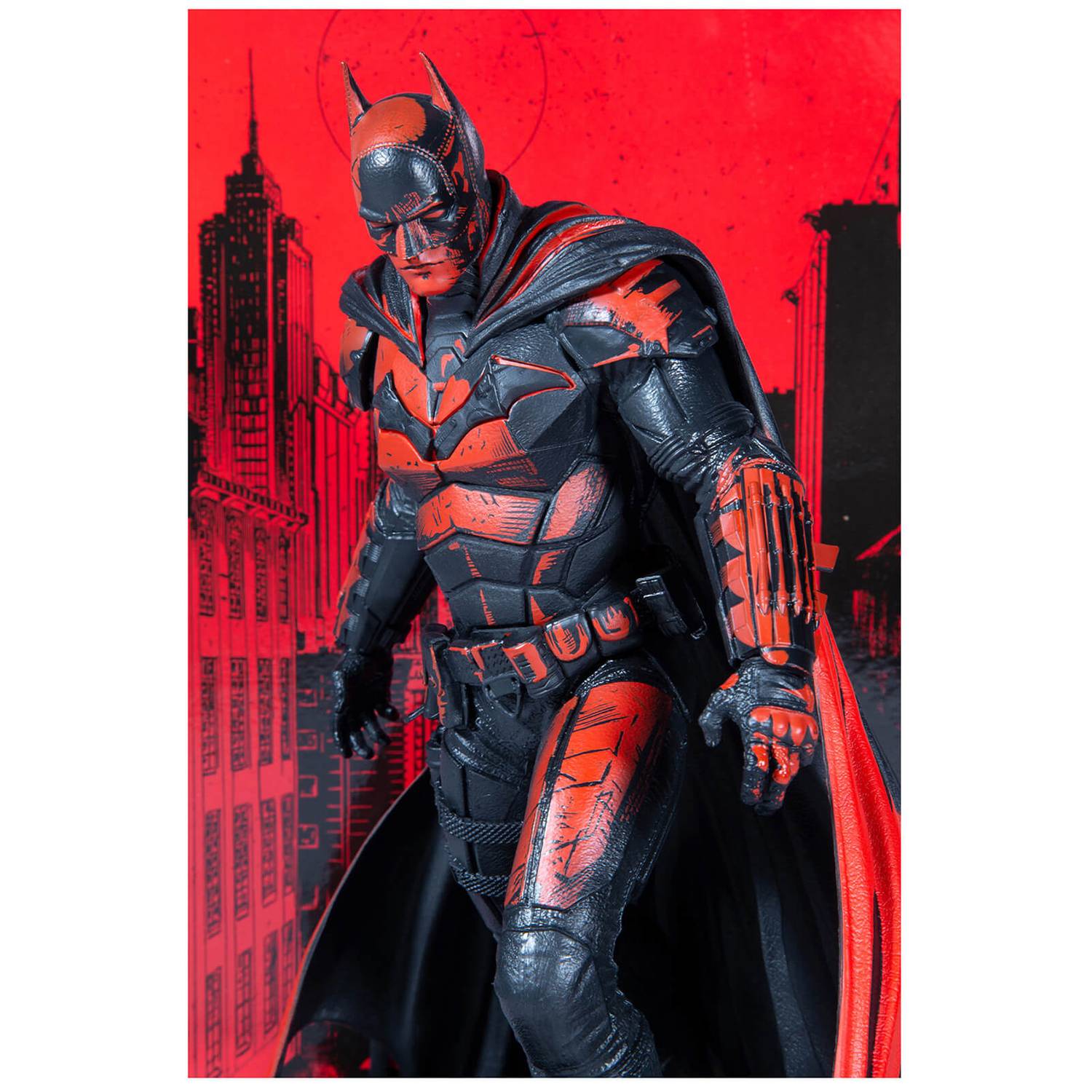 McFarlane DC Comics The Batman Movie 12 - Inch Scale Gold - Label Collectible Statue of Batman