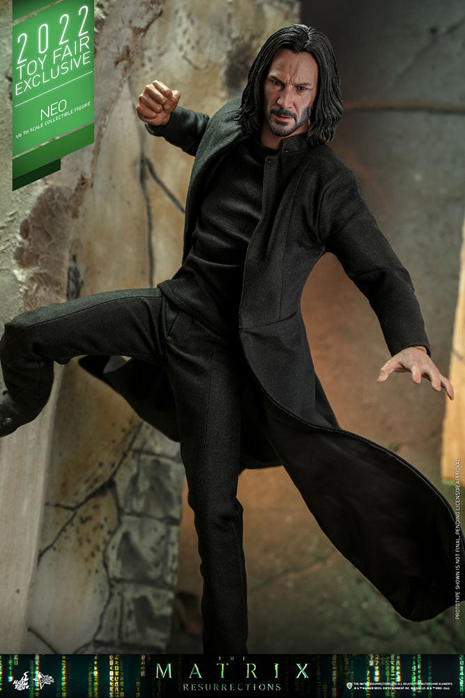 Hot Toys Exclusive 1:6 Scale Collectible Figure of Neo from The Matrix Revolutions