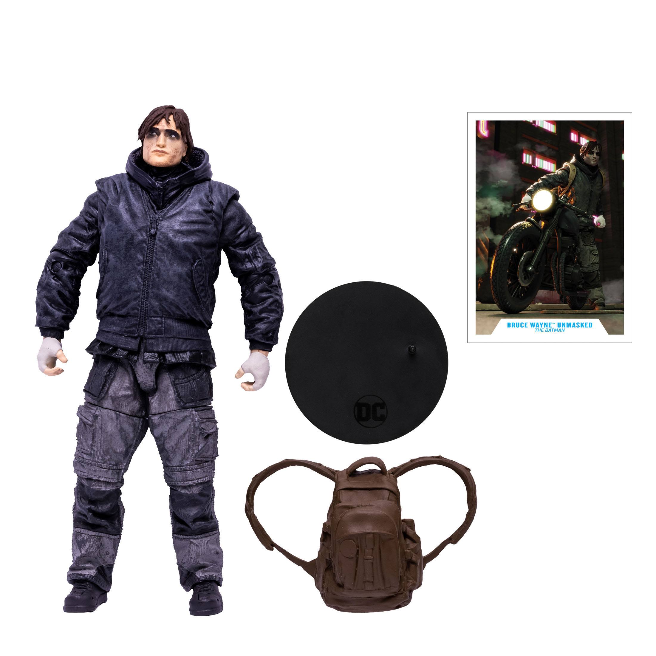 McFarlane DC Multiverse 7 - Inch Unmasked Bruce Wayne (Drifter) Action Figure