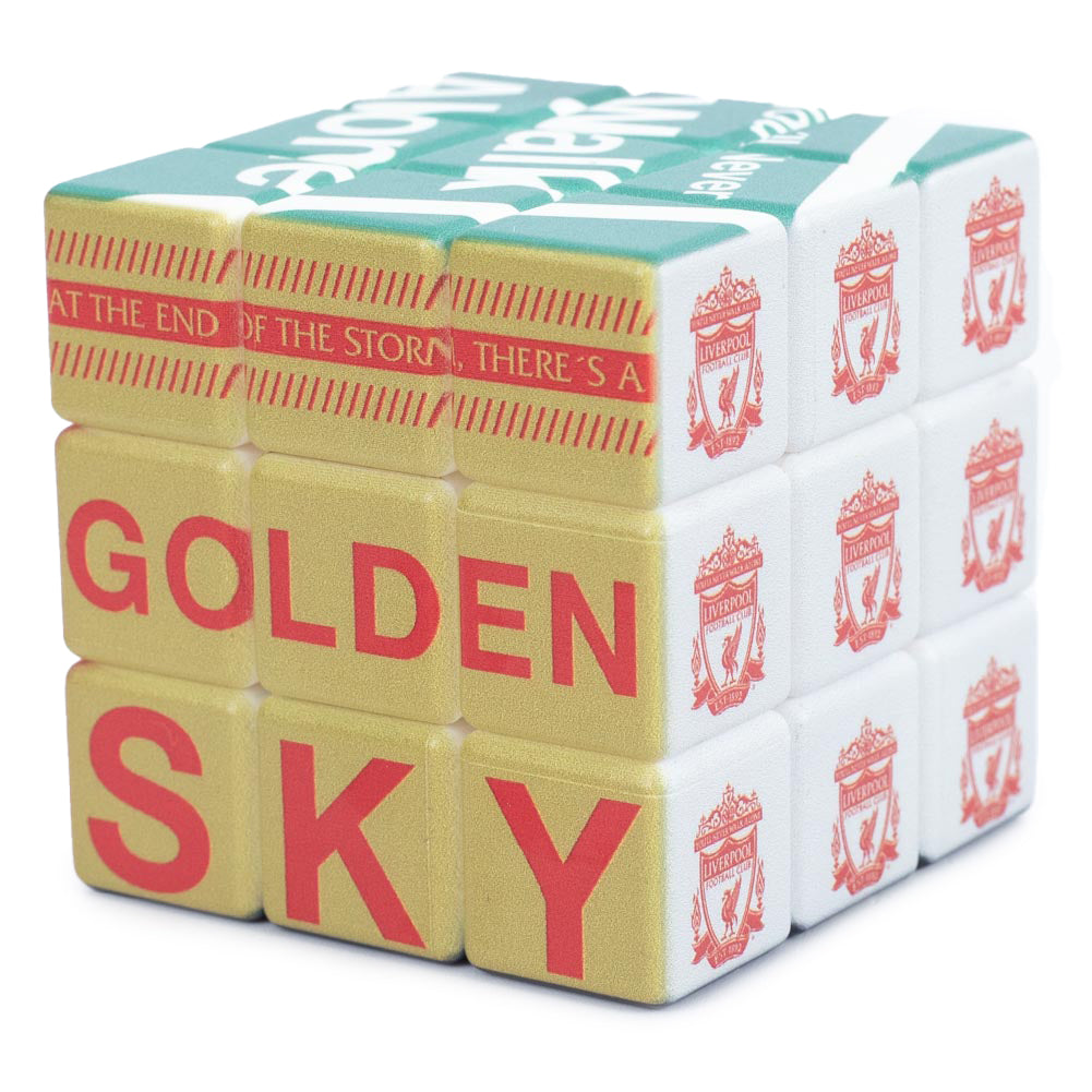 Original Liverpool FC-themed 3x3 Rubik’s Cube for Endless Fun
