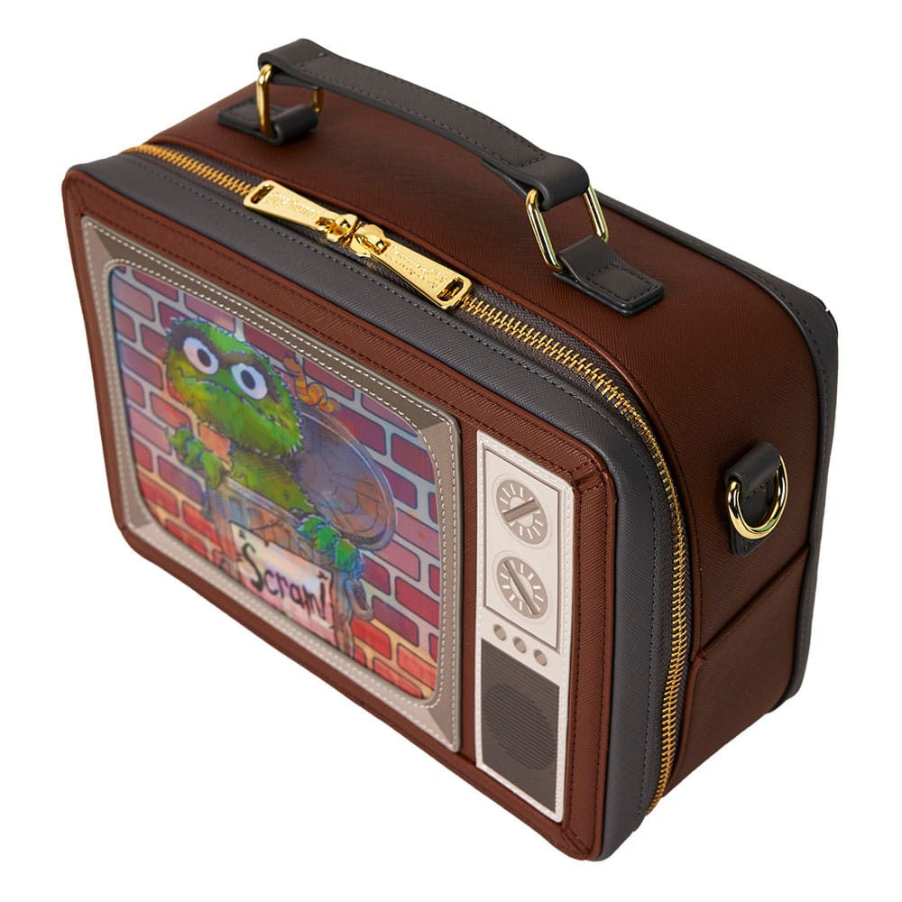 Loungefly Retro TV Style Sesame Street Adjustable Lenticular Crossbody Bag