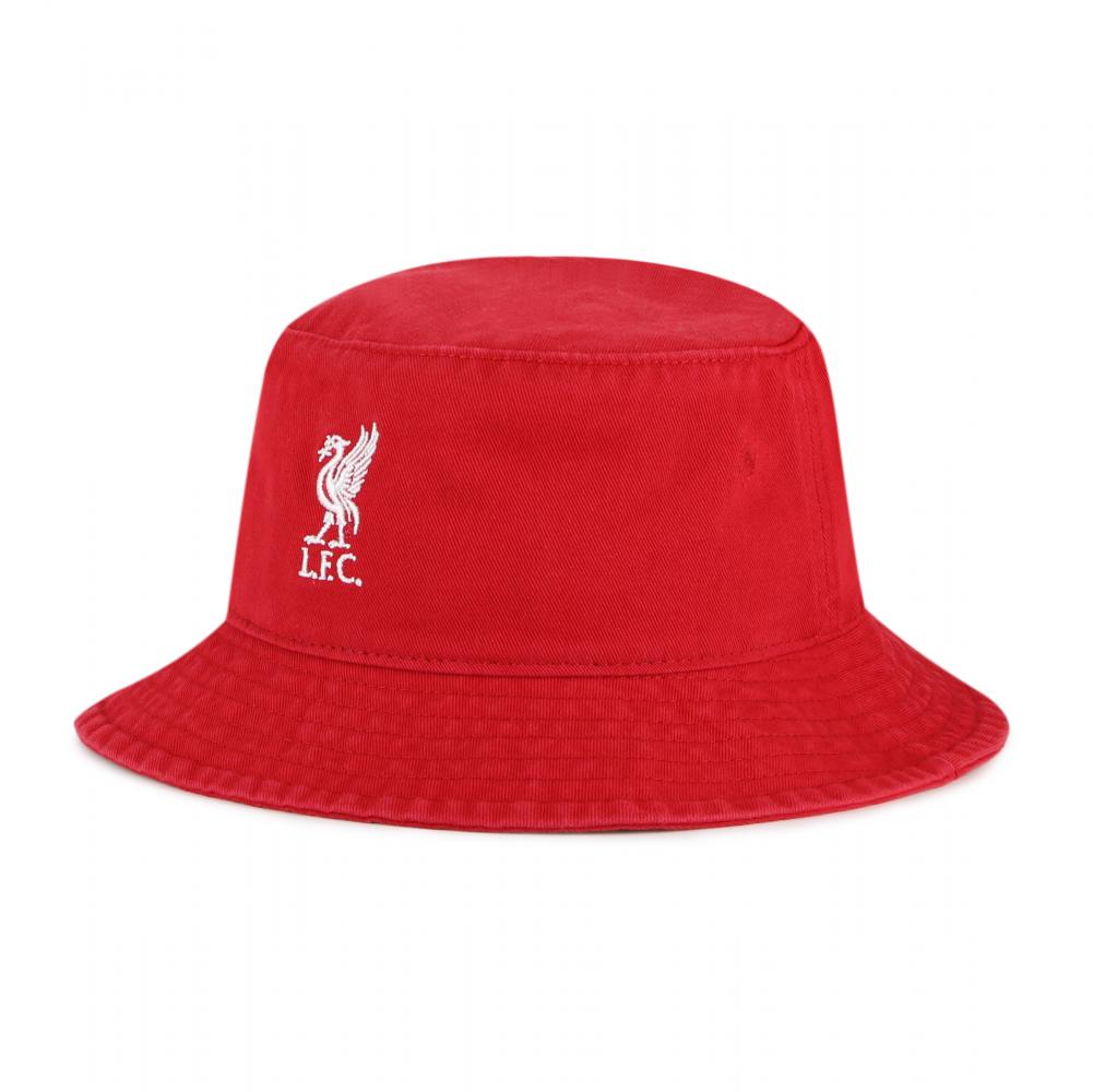 Authentic Liverpool Football Club Red Fitted Bucket Hat for Adults