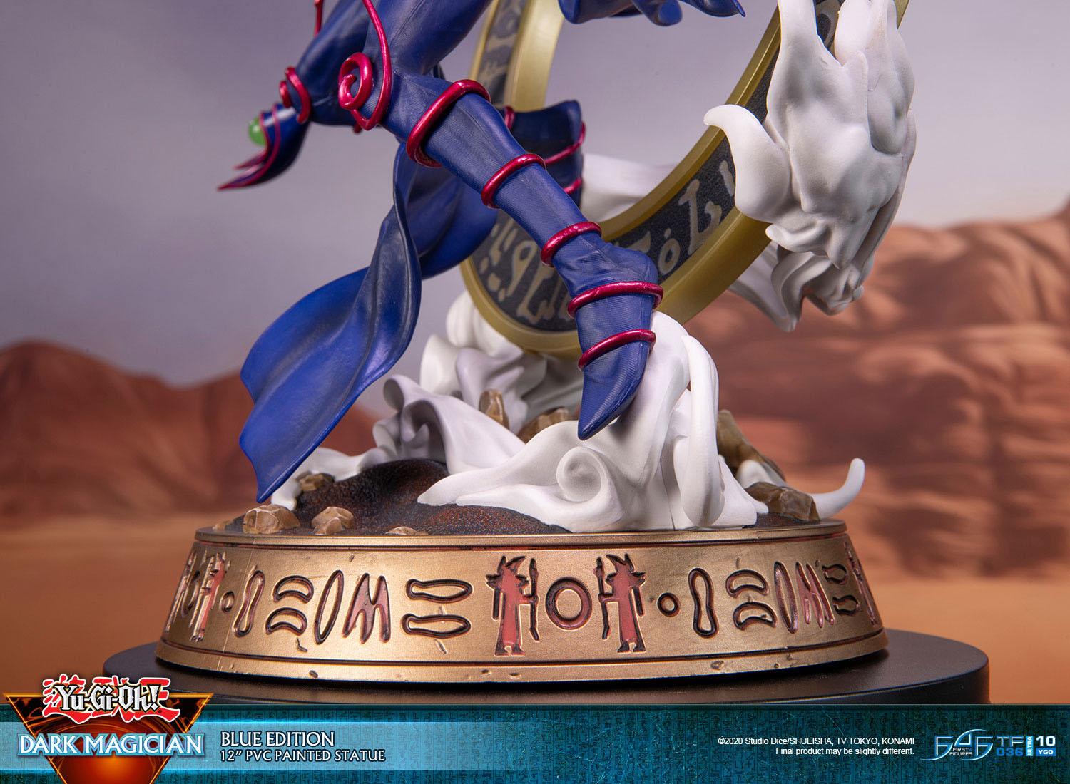 First4Figures Yu-Gi-Oh! Painted PVC Dark Magician Figurine (Blue Variant)