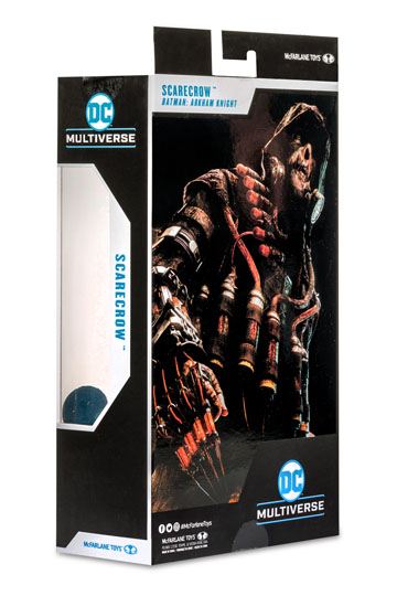 McFarlane DC Multiverse Action Figure - Scarecrow Amber Variant Collectible with Gold Label
