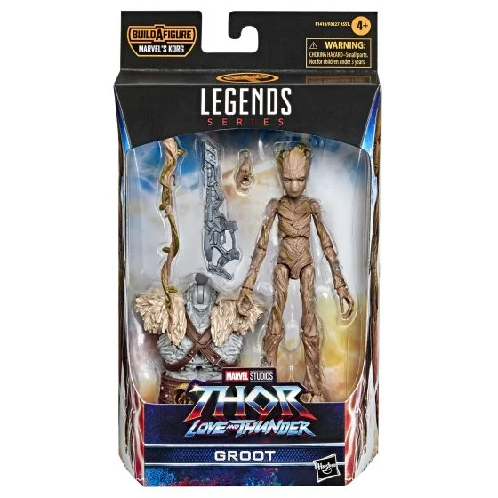 Marvel Legends Action Figures - Thor: Love and Thunder Korg Build - A - Figure Complete Wave