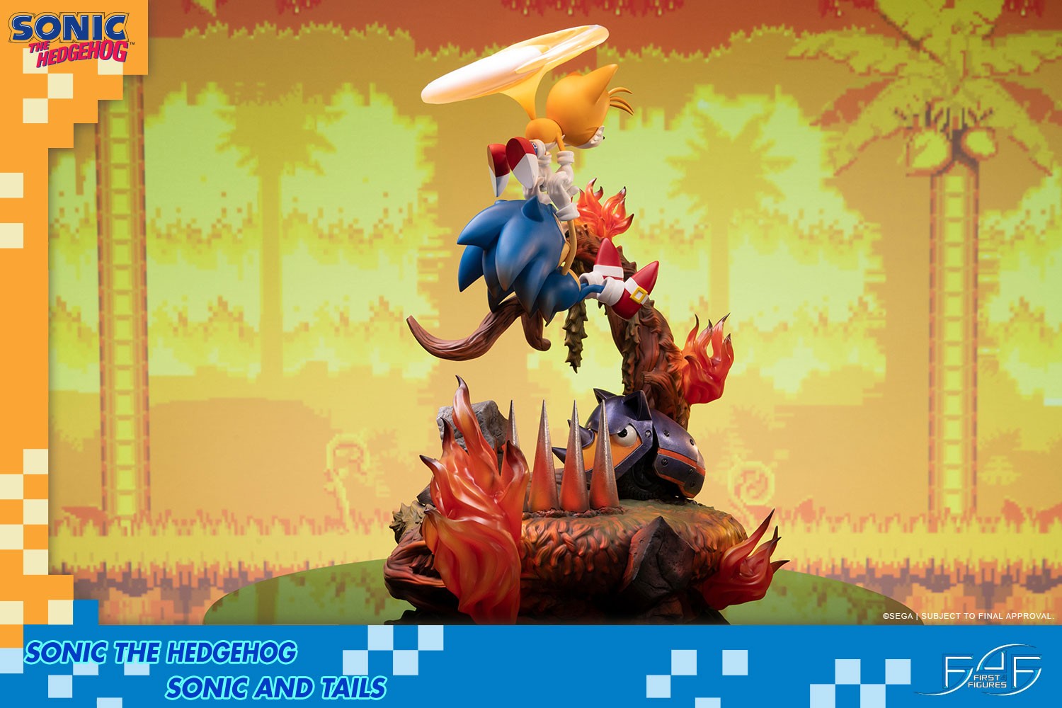 First4Figures Sonic & Tails Statue - Highly Detailed Collectible