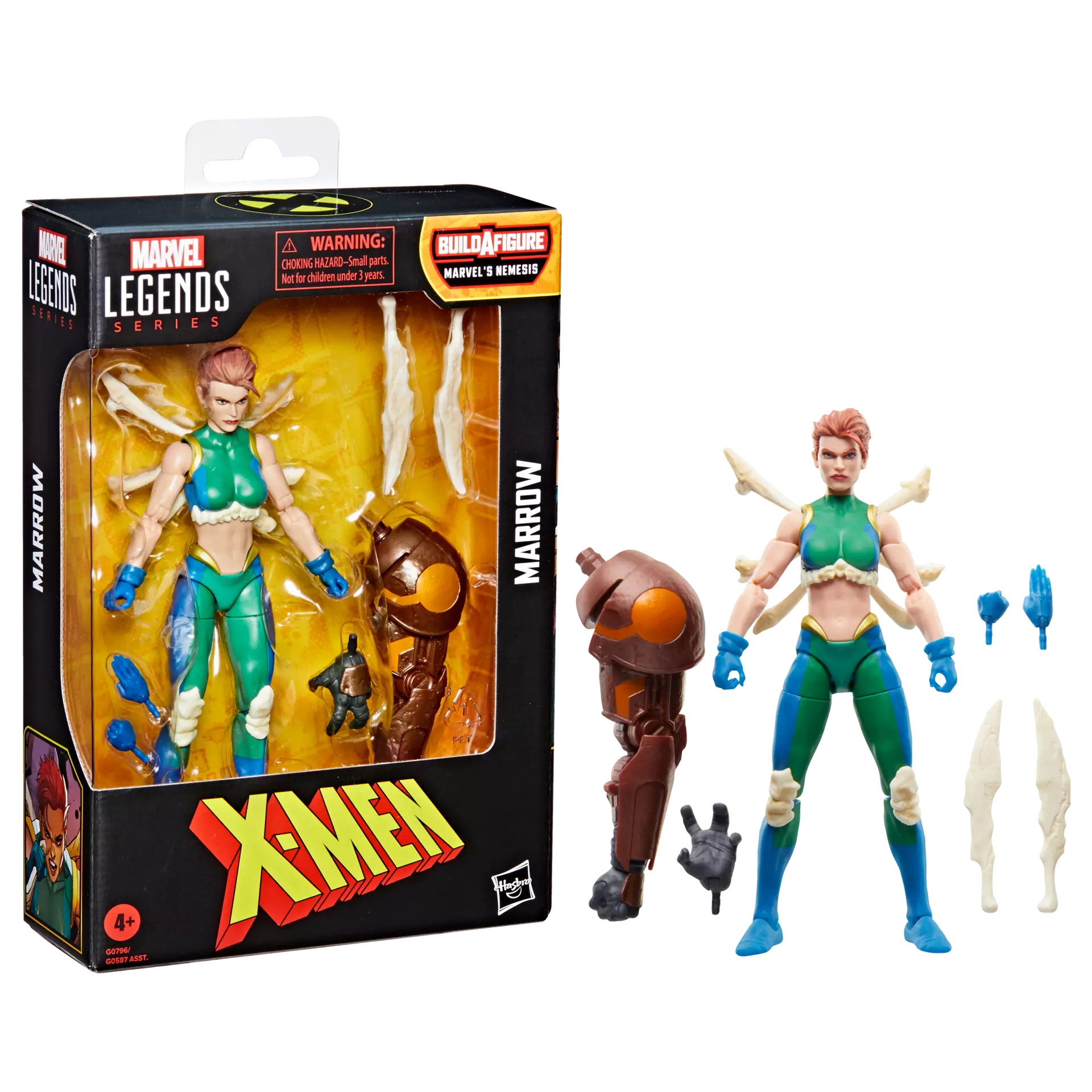 Hasbro Marvel Legends Series 6-Inch Scale Collectible Marrow Action Figure from Marvel's X-Men Comics