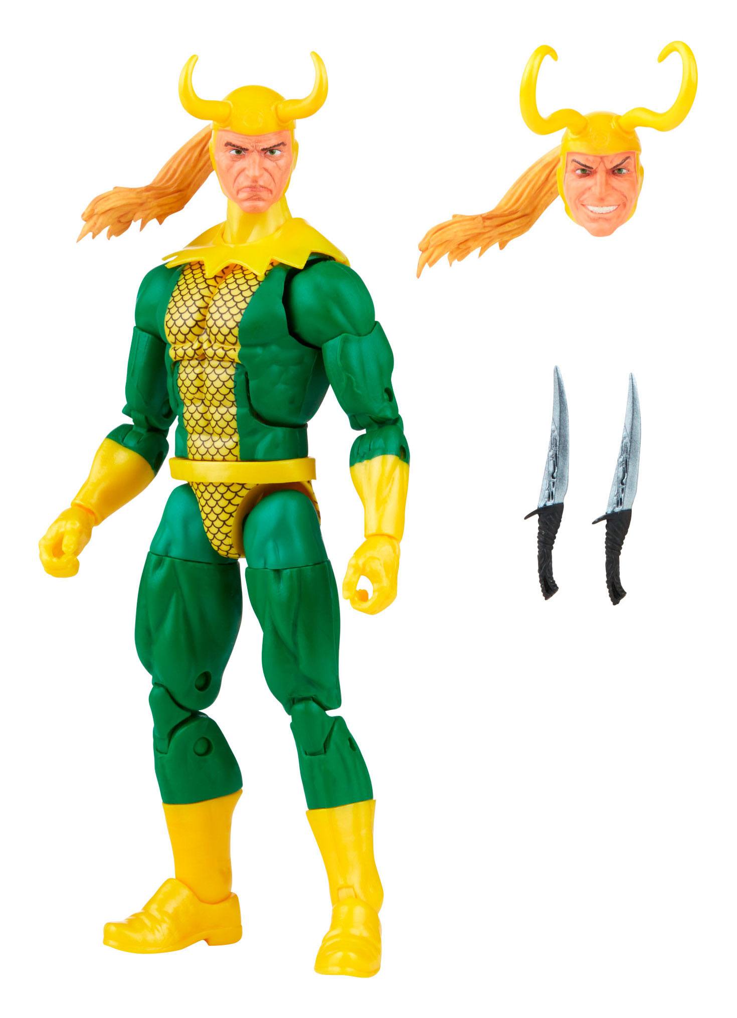 Hasbro's High - Quality 6 - Inch Action Figure of Marvel Legends Series: Loki, the Enigmatic Asgardian