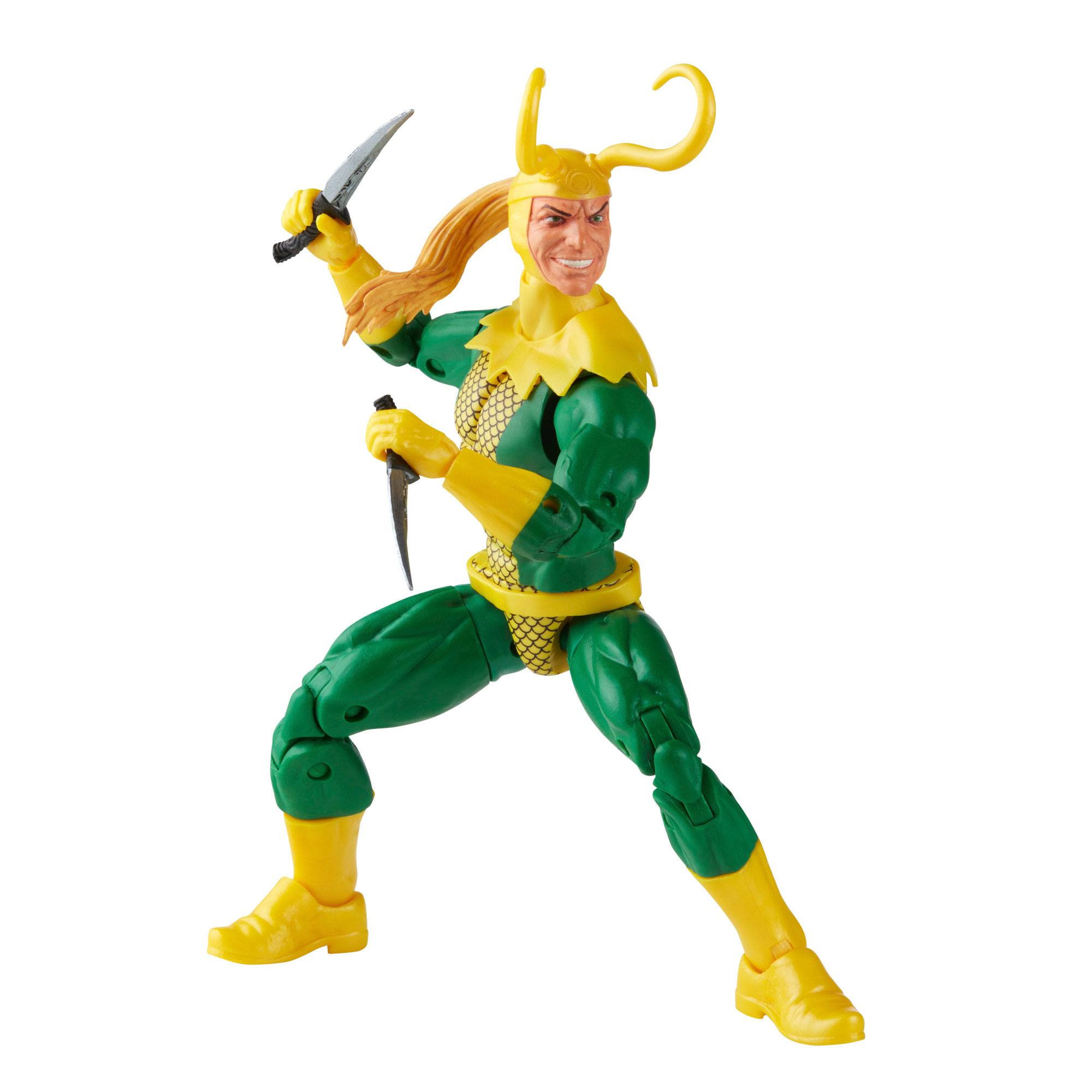 Hasbro's High - Quality 6 - Inch Action Figure of Marvel Legends Series: Loki, the Enigmatic Asgardian