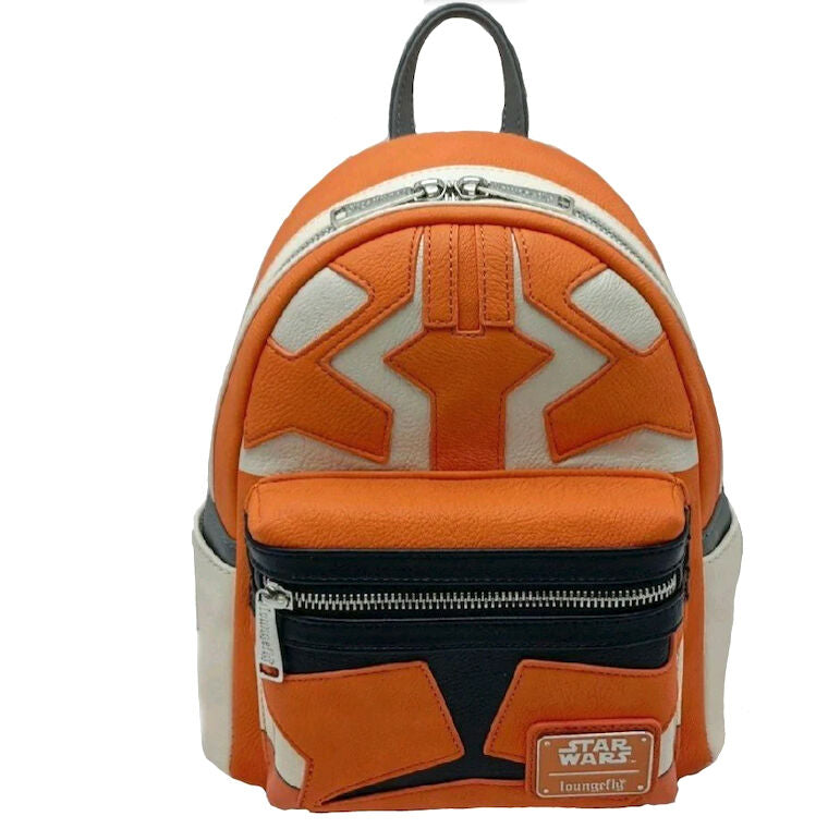 Loungefly Ahsoka Clone Trooper - Inspired Vegan Leather Mini Backpack for Star Wars Fans