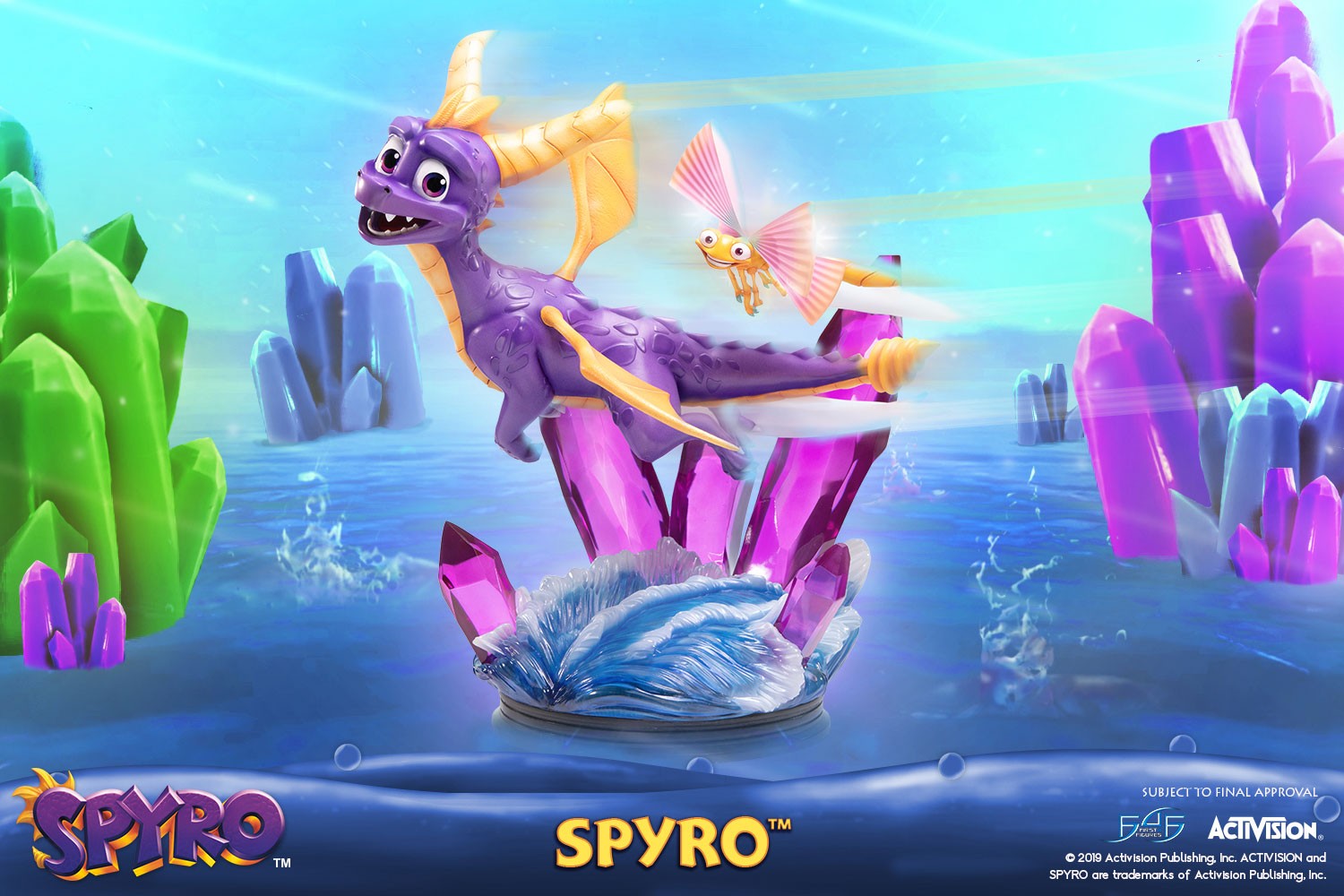 First4Figures Highly Detailed Spyro from Reignited Trilogy Statue