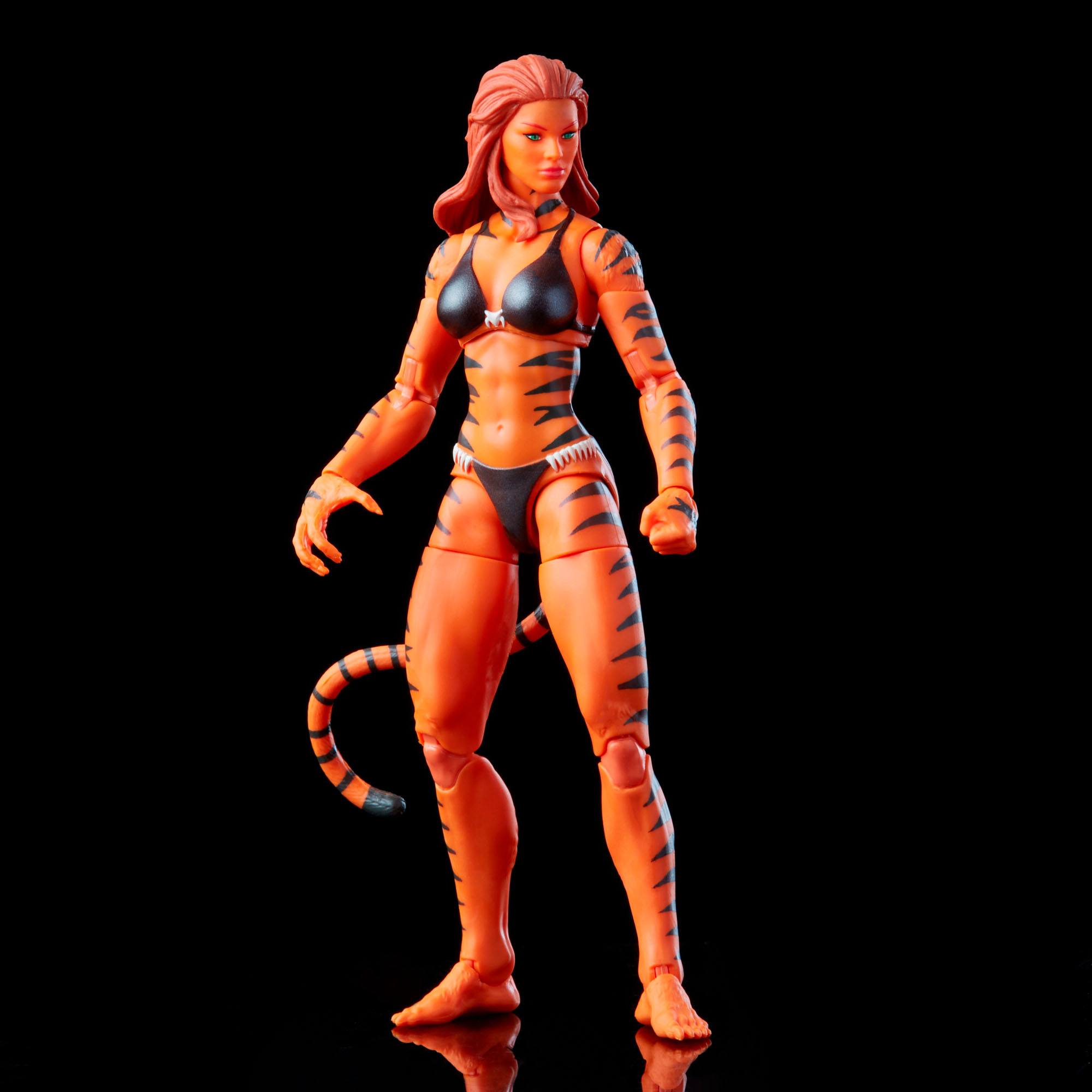 Hasbro 6 - inch Marvel Legends Series Premium Marvel's Tigra Action Figure