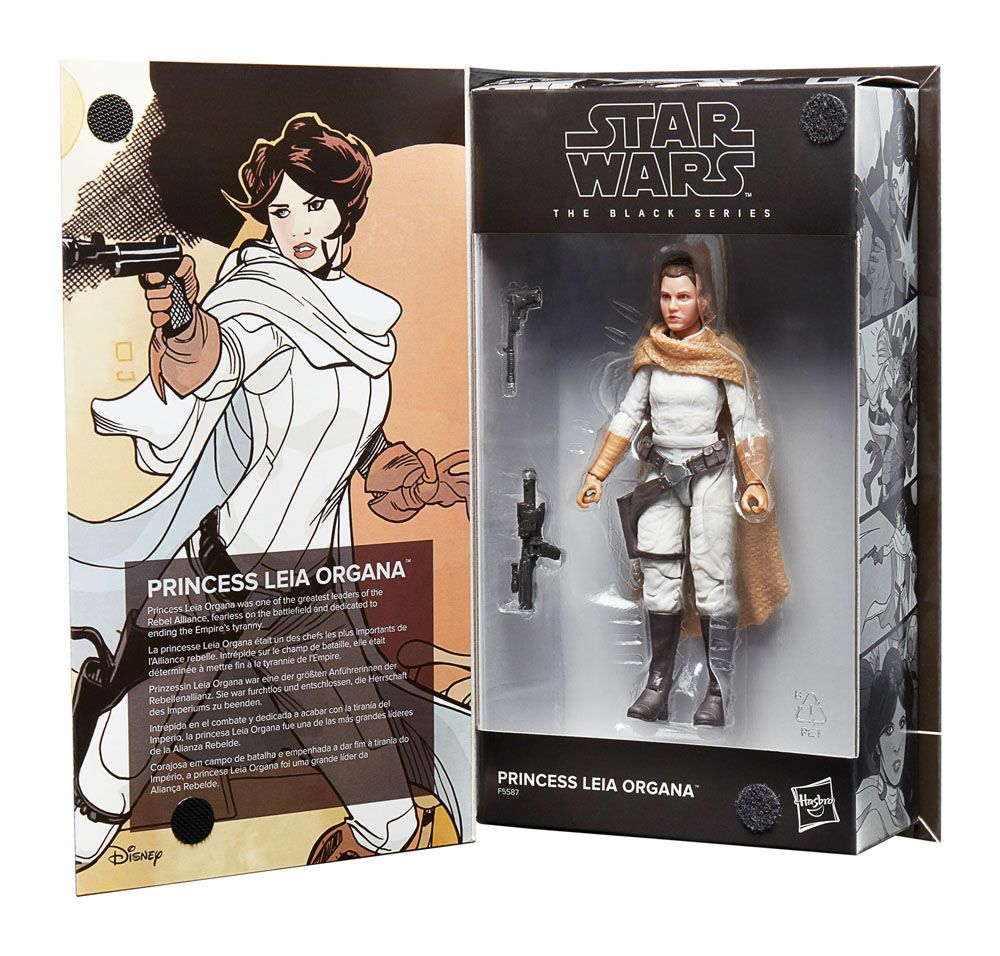 Hasbro Star Wars The Black Series Highly Detailed 6-Inch Princess Leia Organa Collectible Action Figure
