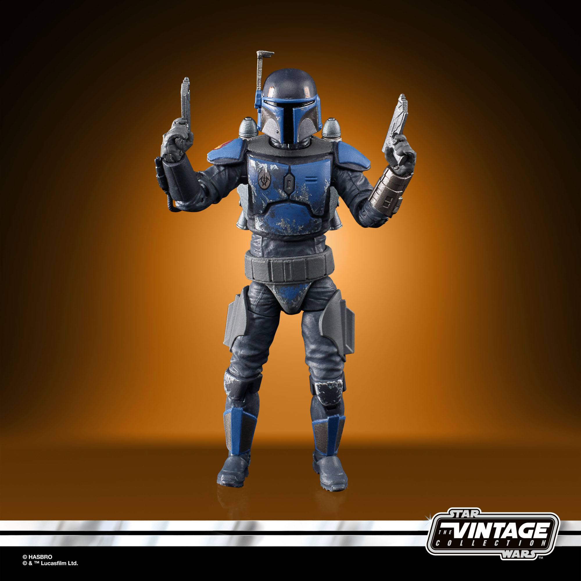 Hasbro Star Wars The Vintage Collection Action Figure - Mandalorian Death Watch Airborne Trooper Toy for Collectors and Fans