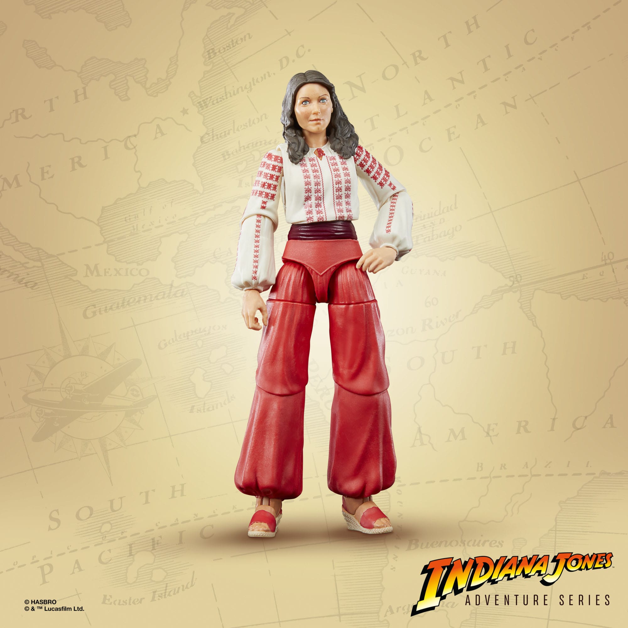 Hasbro 6-Inch Premium Indiana Jones Adventure Series Marion Ravenwood Collectible Action Figure