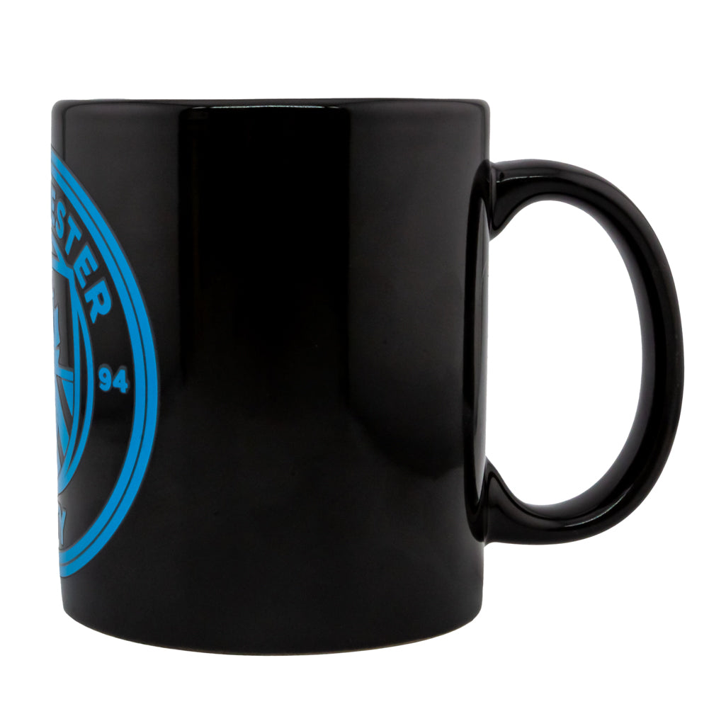 Manchester City Heat-Sensitive Changing Design Ceramic Coffee Mug for Everyday Use