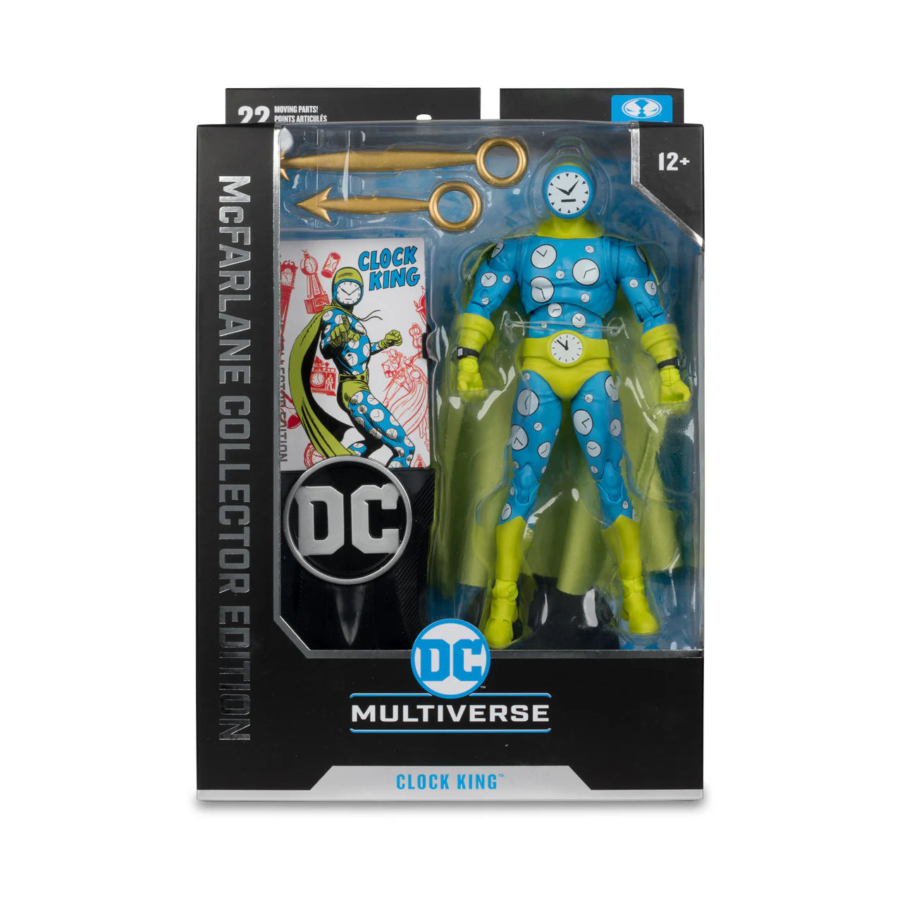 McFarlane DC Multiverse Highly Detailed Collector Edition 7-Inch Action Figure of Clock King, a Notable DC Comics Villain