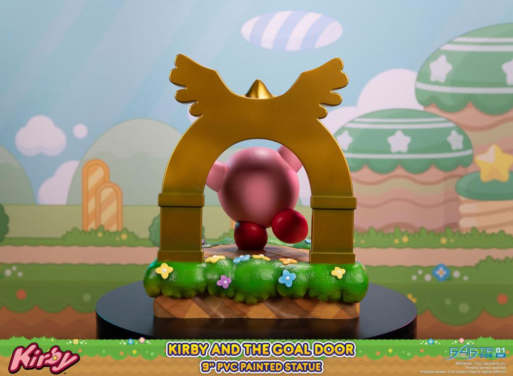 First4Figures Highly Detailed Kirby and the Goal Door PVC Collectible Figure