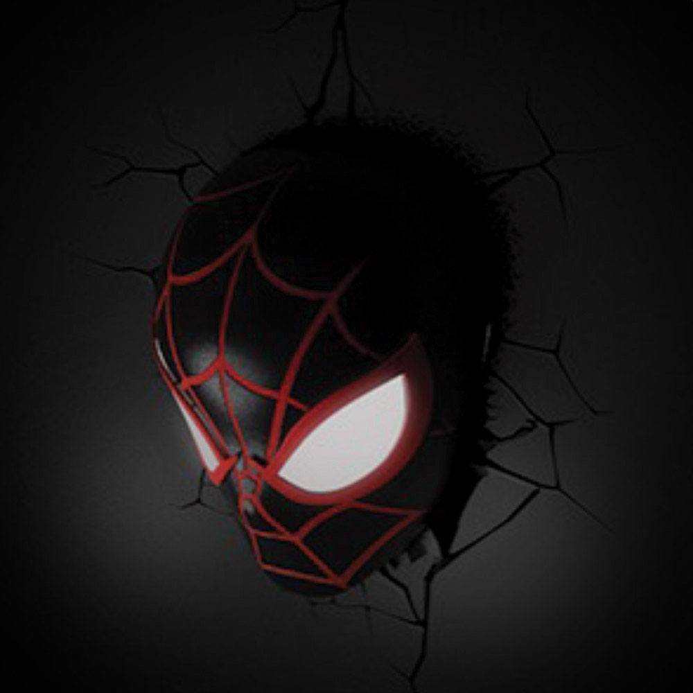 3D Wall Decorative Light Inspired by Marvel's Spider - Man Miles Morales