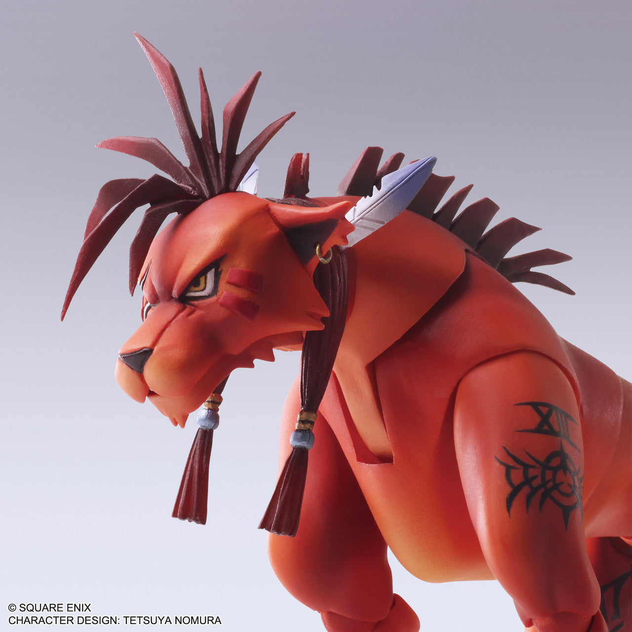 BRING ARTS Red XIII Action Figure from Final Fantasy VII with Interchangeable Hands